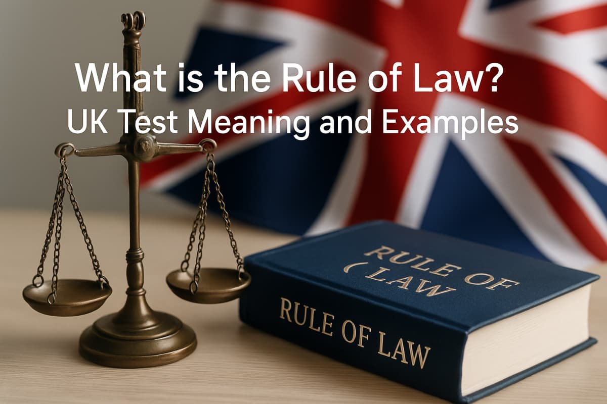 What is the Rule of Law? Meaning and Examples