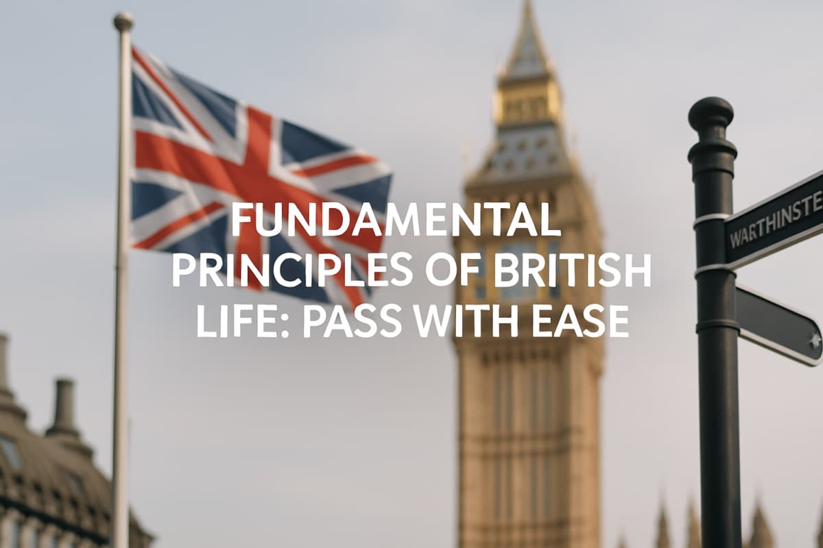 Fundamental Principles of British Life: Pass With Ease