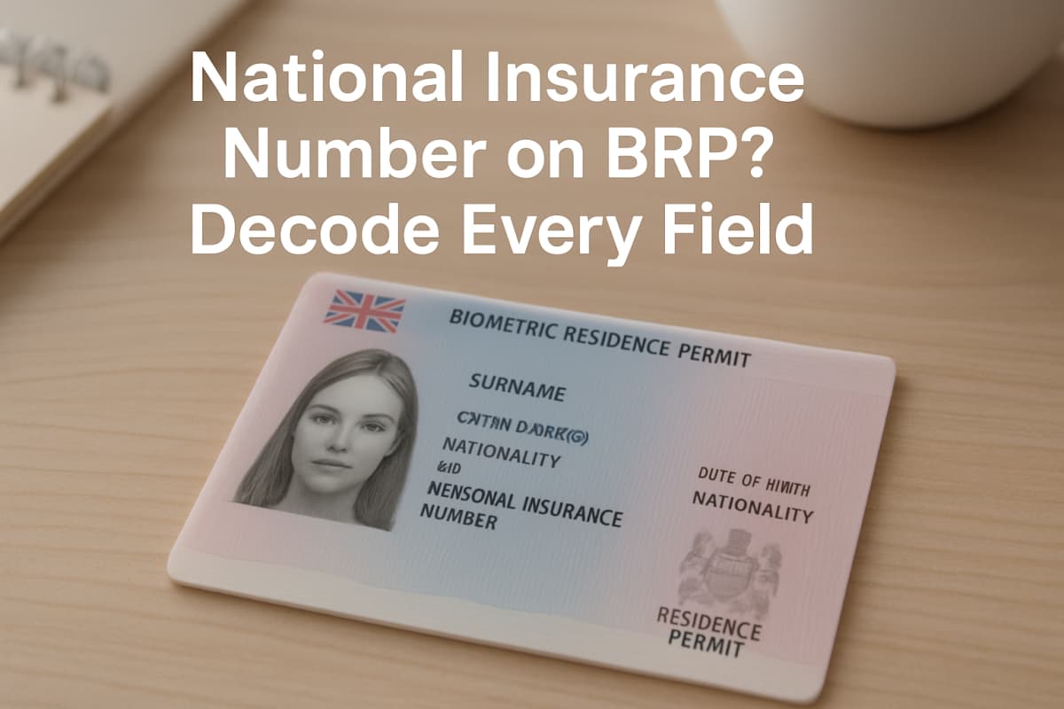 National Insurance Number on BRP? Decode Every Field