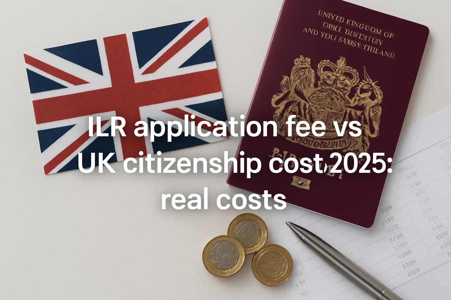 ILR application fee vs UK citizenship cost 2025: real costs