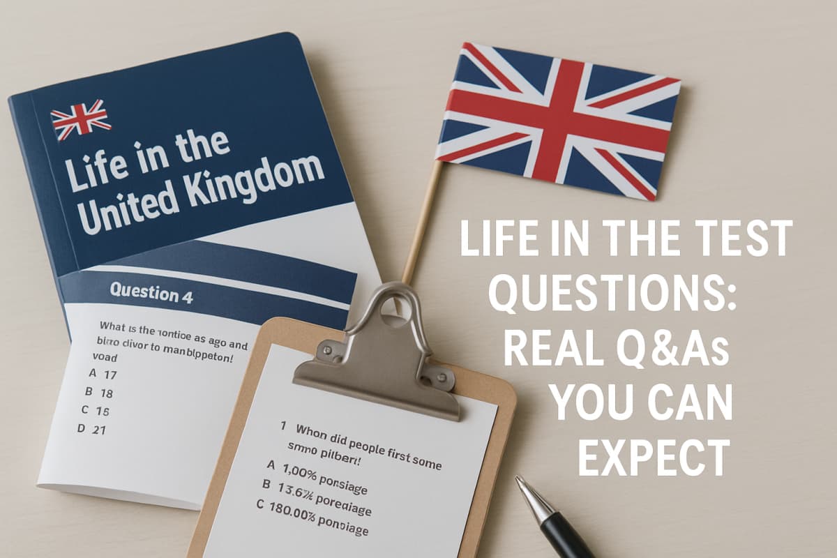 Life in the UK test questions: real Q&As you can expect