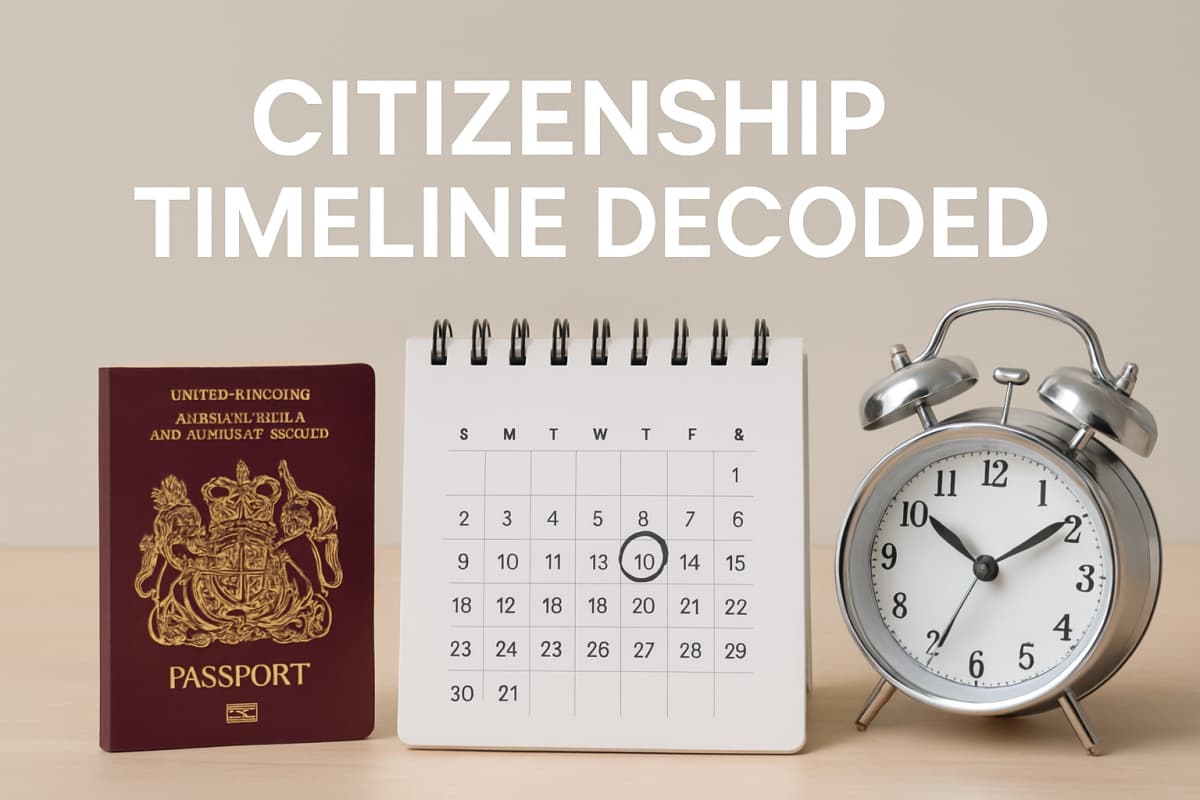 ILR to citizenship timeline: your precise wait, decoded