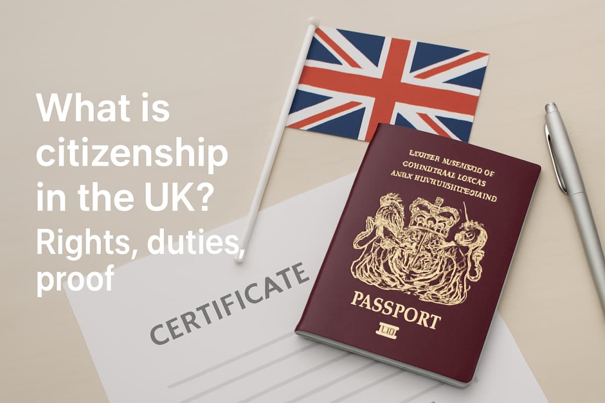 What is citizenship in the UK? Rights, duties, proof