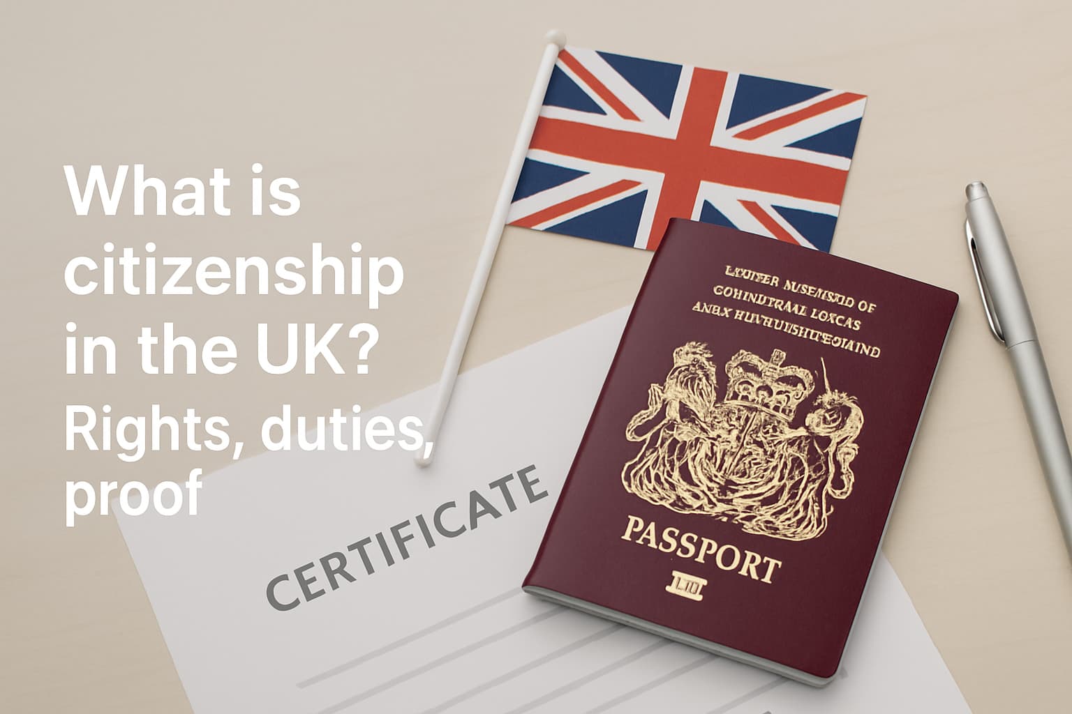 What is citizenship in the UK? Rights, duties, proof