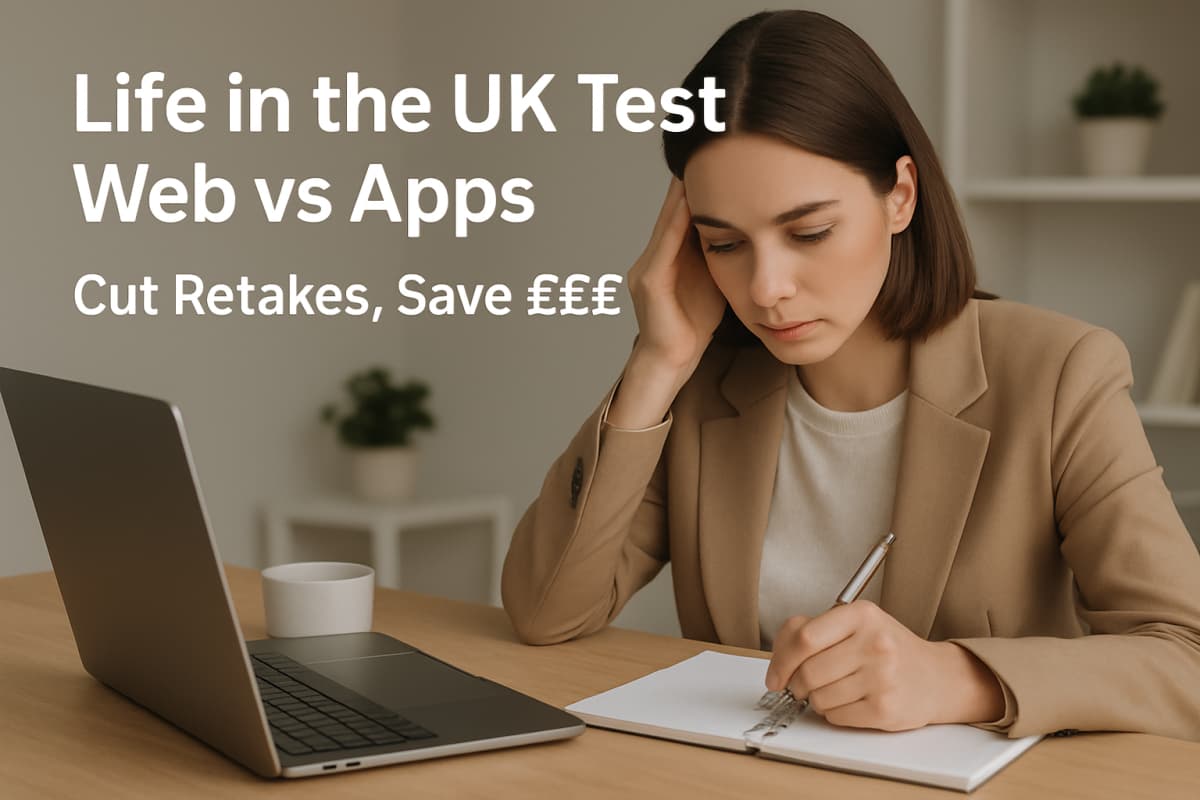 Life in the UK Test Web vs Apps: Cut Retakes, Save £££