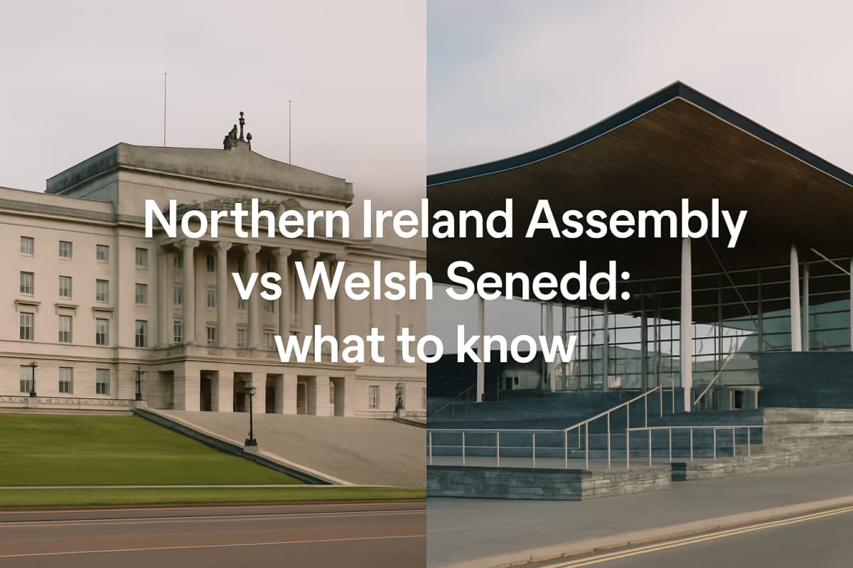 Northern Ireland Assembly vs Welsh Senedd: what to know