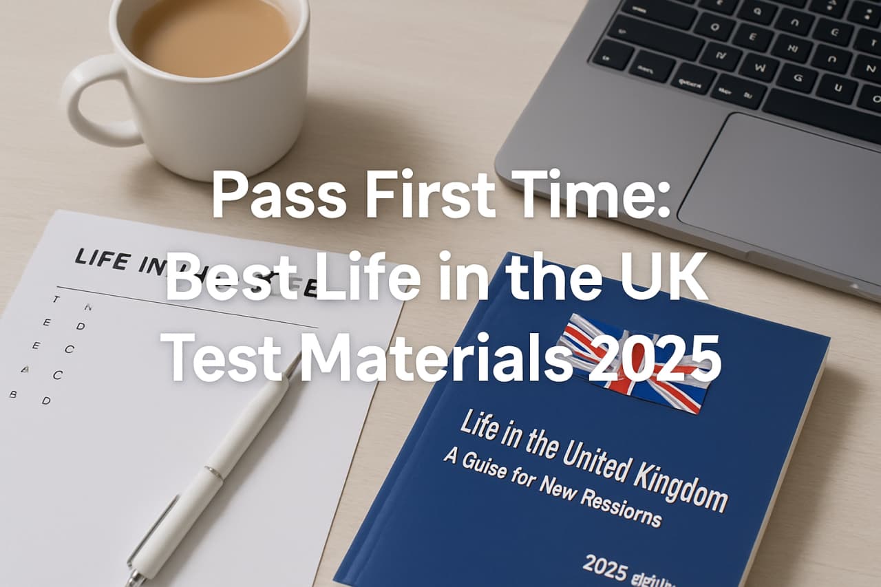 Pass First Time: Best Life in the UK Test Materials 2025