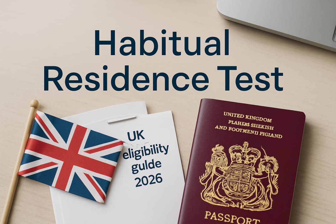 Habitual Residence Test meaning: UK eligibility guide 2026