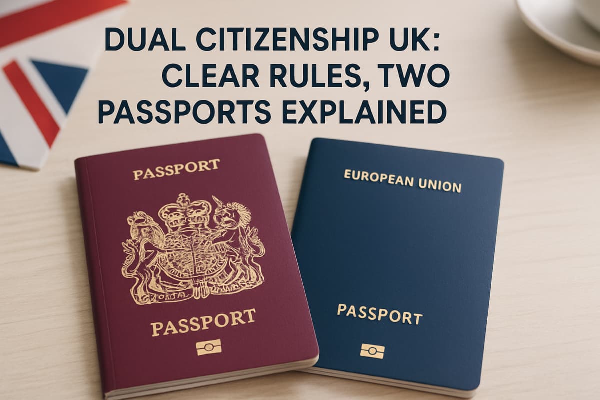 Dual citizenship UK: clear rules, two passports explained