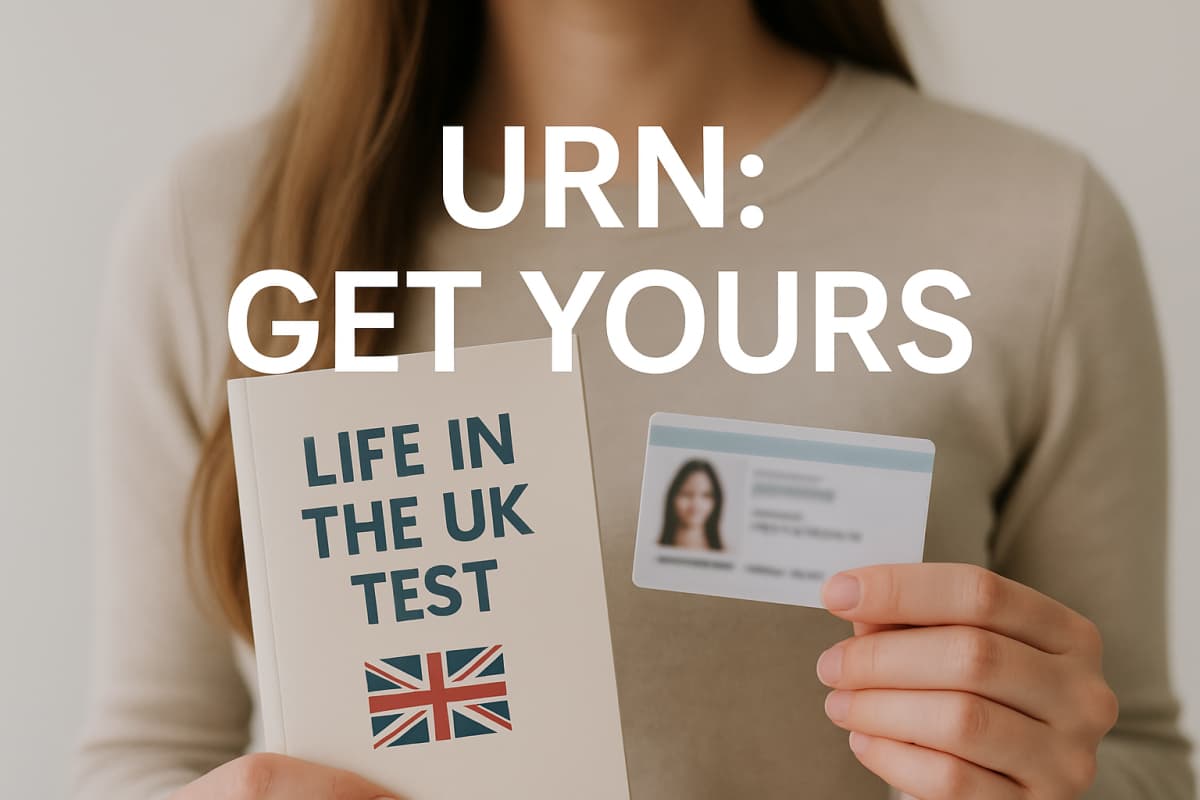 Life in the UK Test Unique Reference Number (URN): How to Get Yours