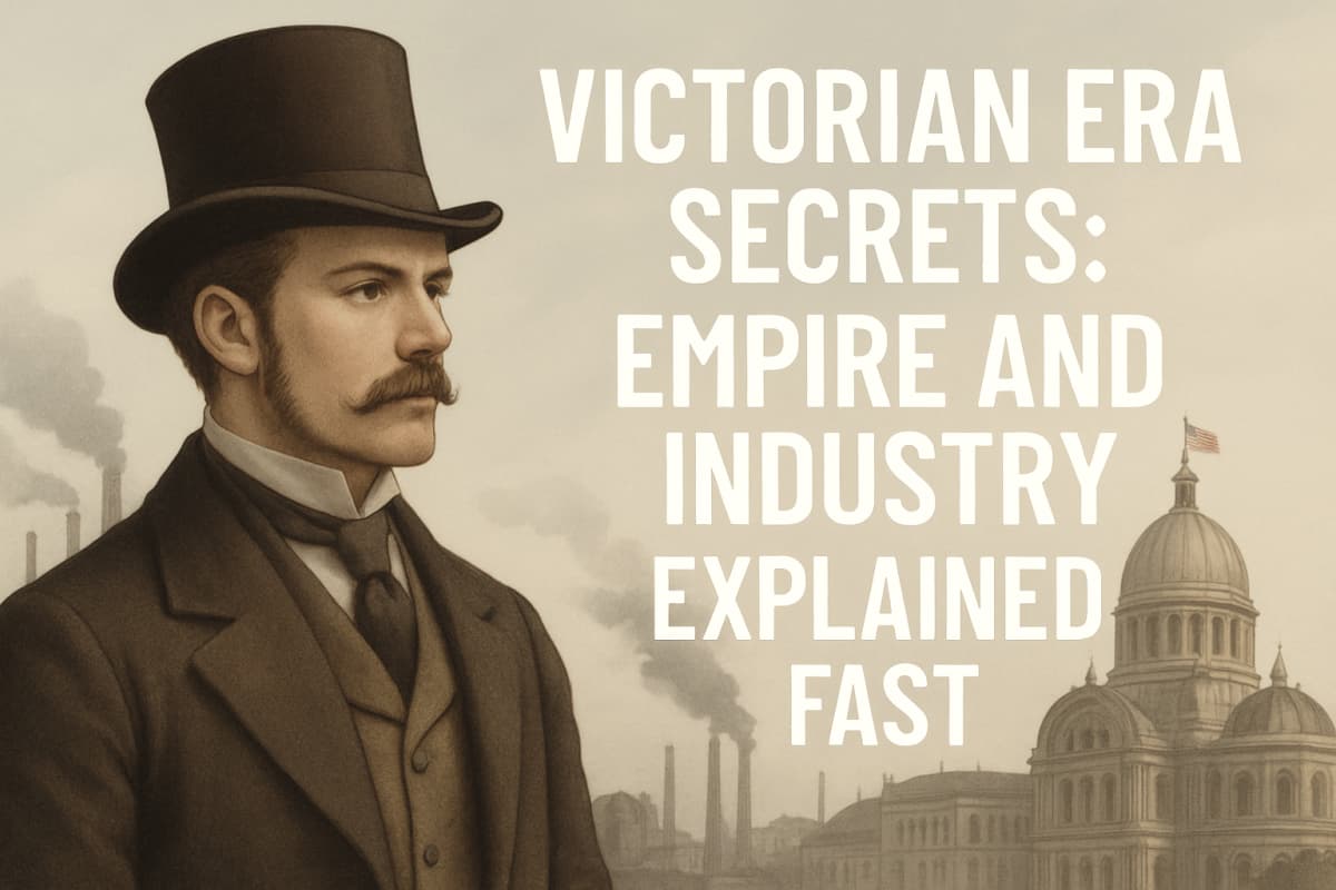Victorian Era Secrets: Empire and Industry Explained Fast